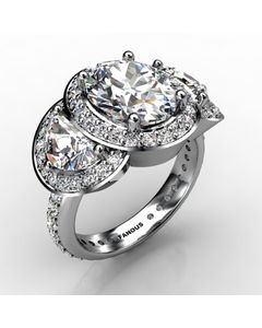 Platinum Diamond Ring 1.210cts SKU: 1002192-plat