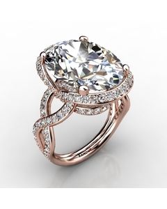 Rose Gold Diamond Ring 1.738cts SKU: 1002193-rose
