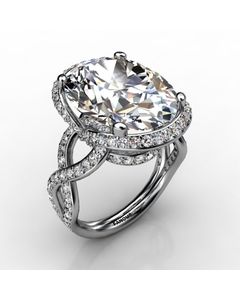 Platinum Diamond Ring 1.738cts SKU: 1002193-plat