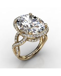 18k Yellow Gold Diamond Ring 1.738cts SKU: 1002193-18ky