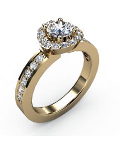 14k Yellow Gold Diamond Ring 0.514cts SKU: 1002204-14ky