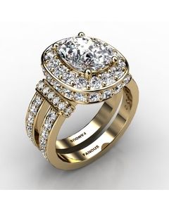 18k Yellow Gold Diamond Ring 2.116cts SKU: 1002215-18ky
