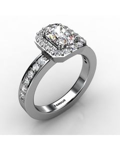Platinum Diamond Ring 0.596cts SKU: 1002223-plat