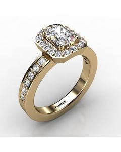 18k Yellow Gold Diamond Ring 0.596cts SKU: 1002223-18ky