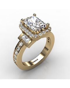 14k Yellow Gold Diamond Ring 0.994cts SKU: 1002286-14ky