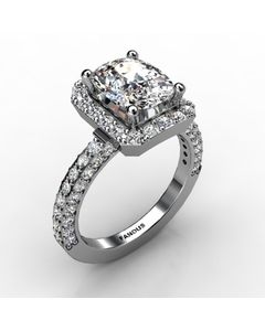 Platinum Diamond Ring 1.034cts SKU: 1002308-plat