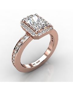 Rose Gold Diamond Ring 0.476cts SKU: 1002317-rose