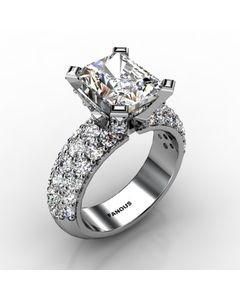 Platinum Diamond Ring 1.396cts SKU: 1002330-plat