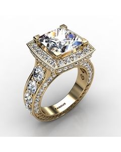 18k Yellow Gold Diamond Ring 2.562cts SKU: 1002577-18ky