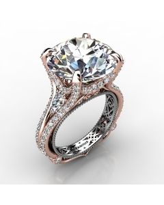 Rose Gold Diamond Ring 1.792cts SKU: 1002878-rose