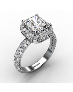 Platinum Diamond Ring 1.320cts SKU: 1002914-plat