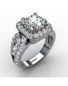 Platinum Diamond Ring 1.920cts SKU: 1002940-plat