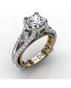Platinum Diamond Ring SKU: 1002981-plat