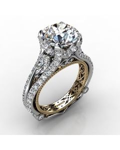 Platinum Diamond Ring 1.752cts SKU: 1003030-plat