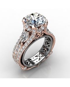 Rose Gold Diamond Ring 1.922cts SKU: 1003073-rose