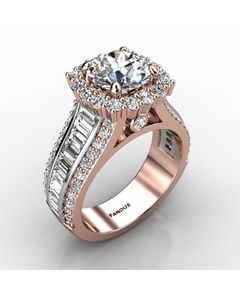 Rose Gold Diamond Ring 1.976cts SKU: 1003076-rose