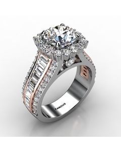 14k White Gold Diamond Ring 1.976cts SKU: 1003076-14kw