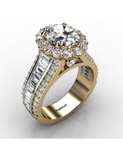 18k Yellow Gold Diamond Ring 2.154cts SKU: 1003081-18ky
