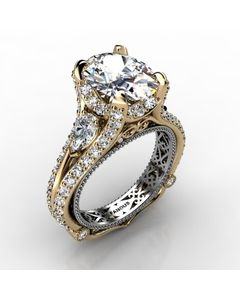 18k Yellow Gold Diamond Ring 1.928cts SKU: 1003083-18ky