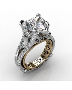 14k White Gold Diamond Ring 1.782cts SKU: 1003171-14kw