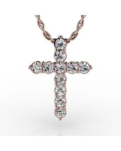 Rose Gold Pendant 0.814cts SKU: 2300664-rose