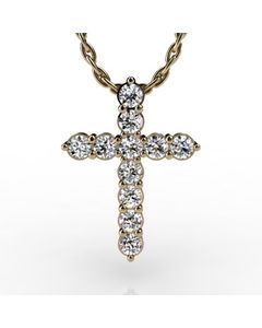 18k Yellow Gold Pendant 0.814cts SKU: 2300664-18ky