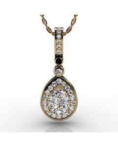 14k Yellow Gold Pendant 0.683cts SKU: 2300702-14ky