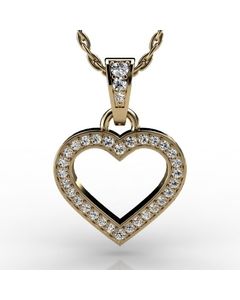 14k Yellow Gold Pendant 0.525cts SKU: 2300712-14ky