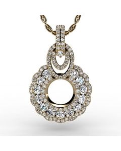 14k Yellow Gold Pendant 1.863cts SKU: 2300967-14ky