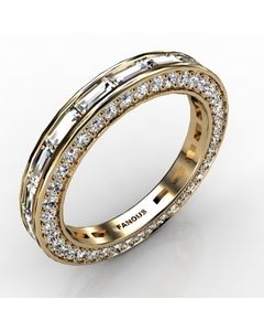 14k Yellow Gold Diamond Band 2.496cts SKU: 3100704-14ky