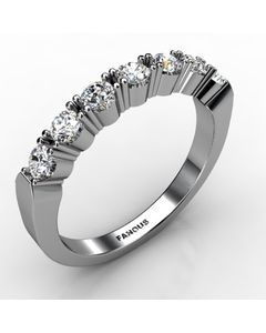 Platinum Diamond Band 0.469cts SKU: 3100718-plat