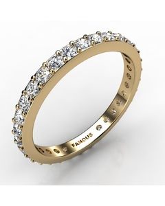 18k Yellow Gold Diamond Band 1.024cts SKU: 3100733-18ky