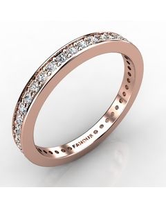 Rose Gold Diamond Band 0.588cts SKU: 3100815-rose