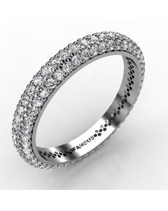 Platinum Diamond Band 1.440cts SKU: 3100898-plat