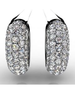 Platinum Earring SKU: 3600504-plat