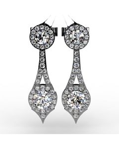 Platinum Earring SKU: 3600508-plat