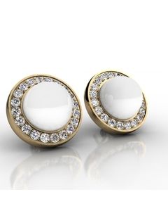 14k Yellow Gold Earring 2.360cts SKU: 3600704-14ky